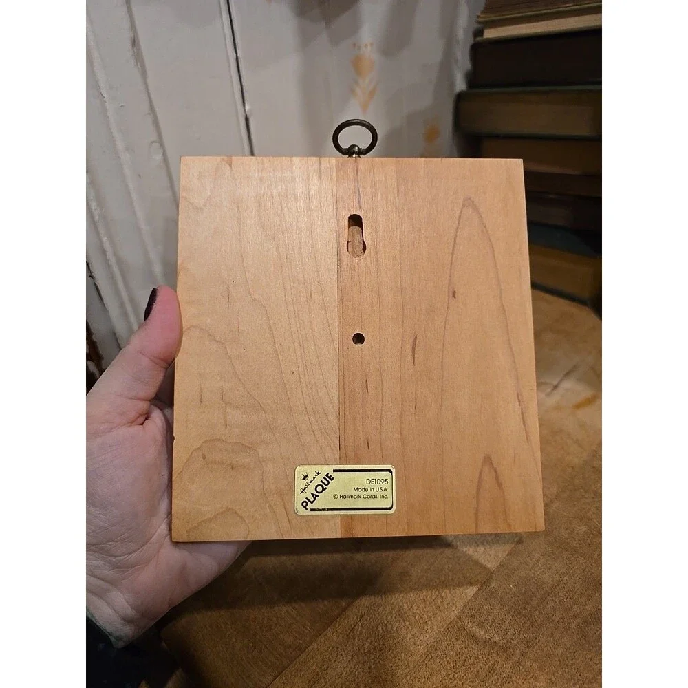 Hanging Wooden Plaque 